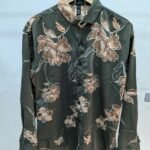 GREEN FLORAL VISCO SHIRT