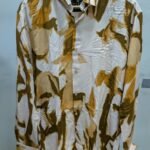 YELLOW DIGITAL PRINT VISCO SHIRT