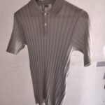 grey polofit T-shirt